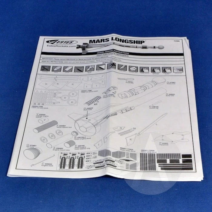 Estes Destination Mars - Mars Longship 14 Estes Destination Mars - Mars Longship - Image 12