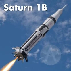 Saturn 1B - 1/70th Scale