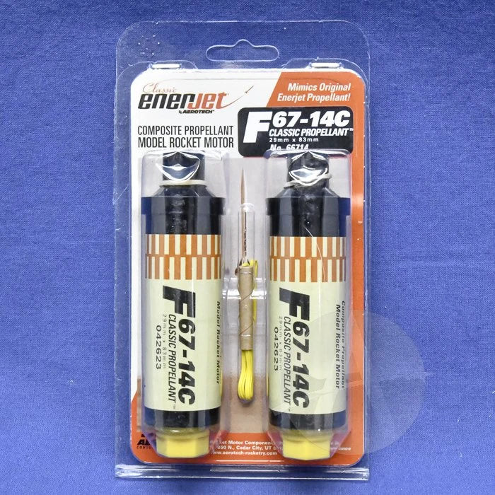 Aerotech 29mm Enerjet Motor F67-14C 4 Aerotech 29mm Enerjet Motor F67-14C - Image 2