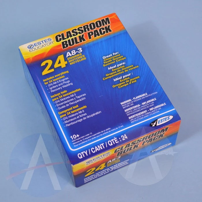 Estes A8-3 Bulk (24pk) 3 Estes A8-3 Bulk (24pk)