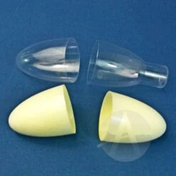 Vac-Form Egg Capsule CLEAR With Foam Egg Protector (1/pk)