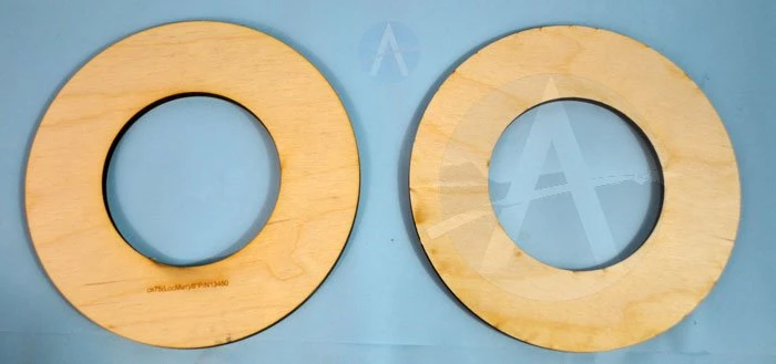 Centering Rings 75mm (fits LOC MMT) To 6" 3 Centering Rings 75mm (fits LOC MMT) To 6"