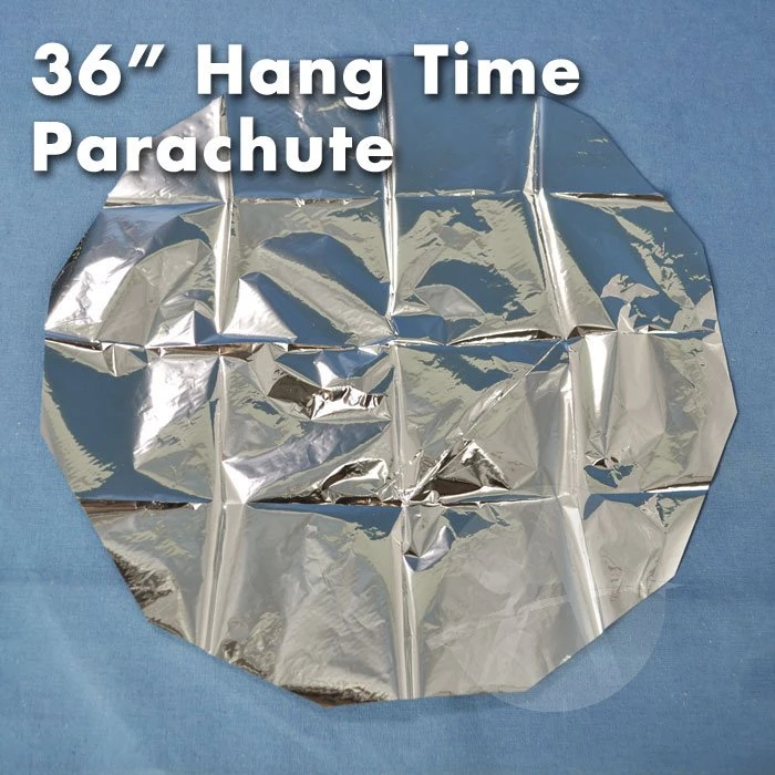 ASP 36" 1/4mil "Hang Time" Competition Parachute Kit