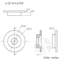 6-32 Vindicoat Aluminum Fastener Inserts -Toy Creative Parts Store 7bbdd58f8118b42d08de2c2b5142d0fa.image .700x700