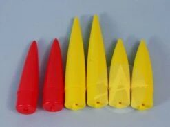 24mm Plastic Nose Cone Assortment