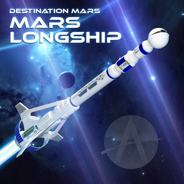 Estes Destination Mars - Mars Longship 3 Estes Destination Mars - Mars Longship